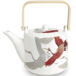 Tetera Crane, Porcelana 0,60 L.