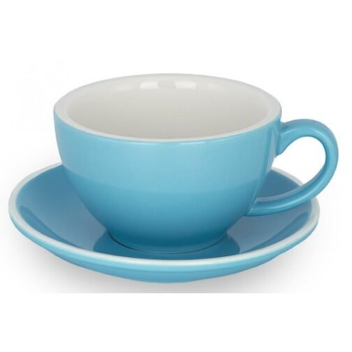 TAZA & PLATO EPIC CAPPUCCINO AZUL 230ML