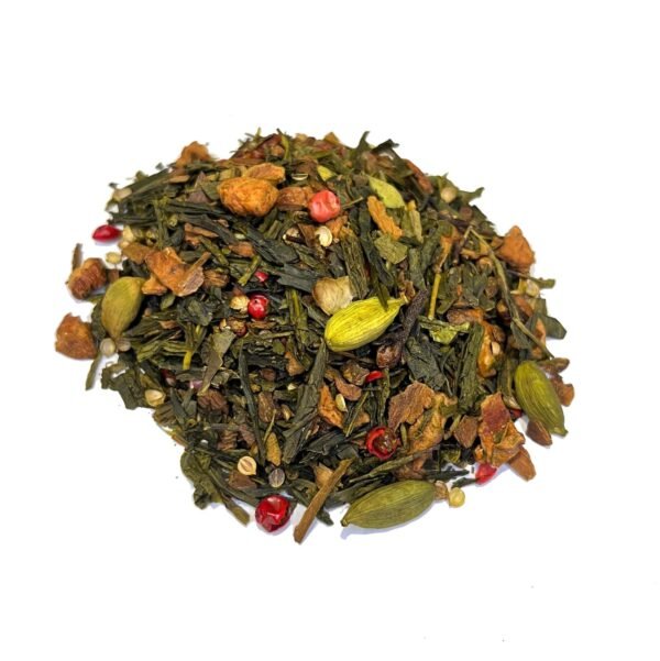Té Verde Galleta de Naranja