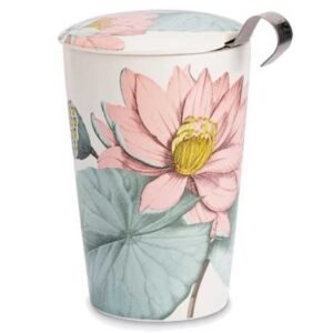 Taza padma, porcelana 0,35 l. filtro y tapa