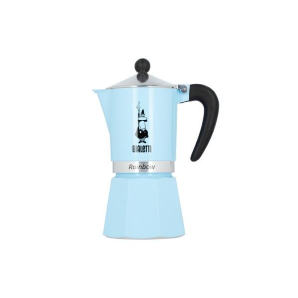 Moka Rainbow blue 6 cups - Bialetti - Imagen 2