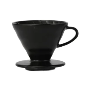 Hario V60 Dripper Cerámica 02 - Negro Mate