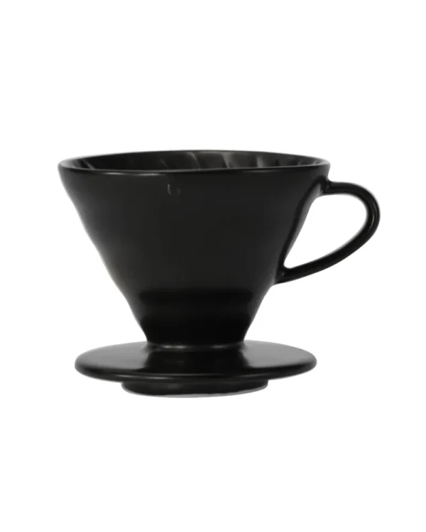 Hario V60 Dripper Cerámica 02 - Negro Mate